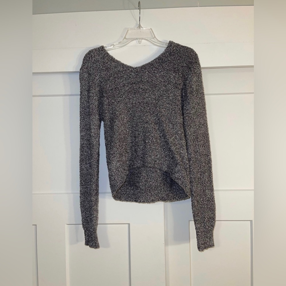 Soft Knit Hooded Sweater